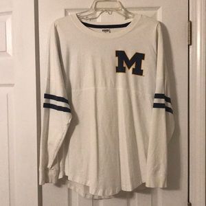 PINK collegiate long sleeve